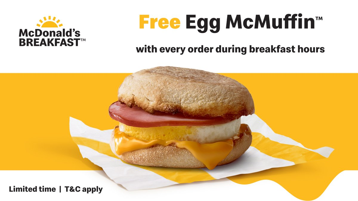 Poster iklan McMuffin